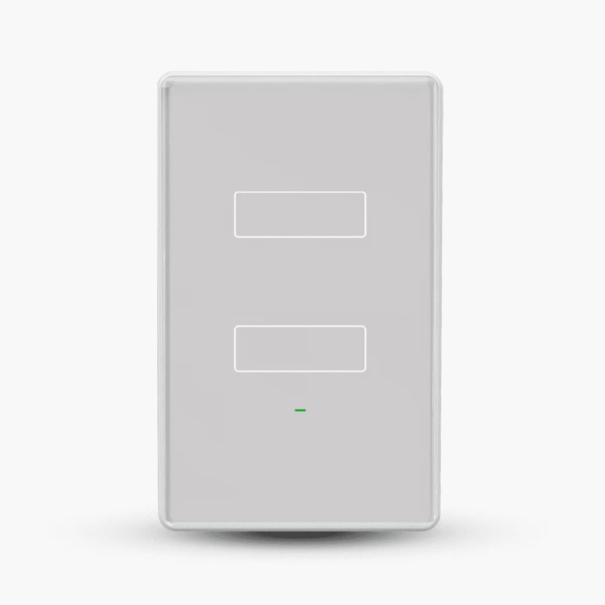 Interruptor Inteligente AGL Touch Wi-Fi 2 Teclas Cinza