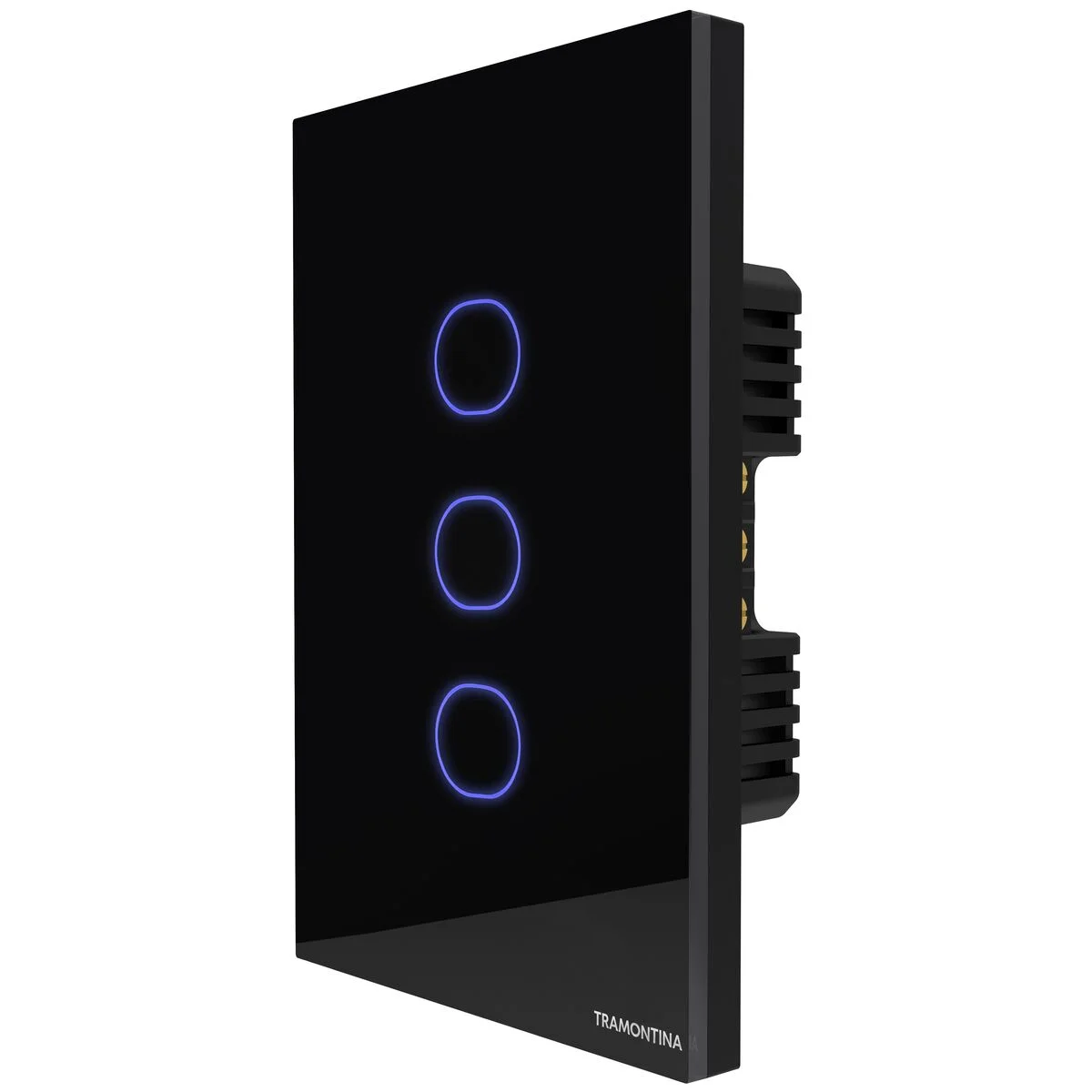 Interruptor Onne Smart Tramontina Preto com 3 Teclas