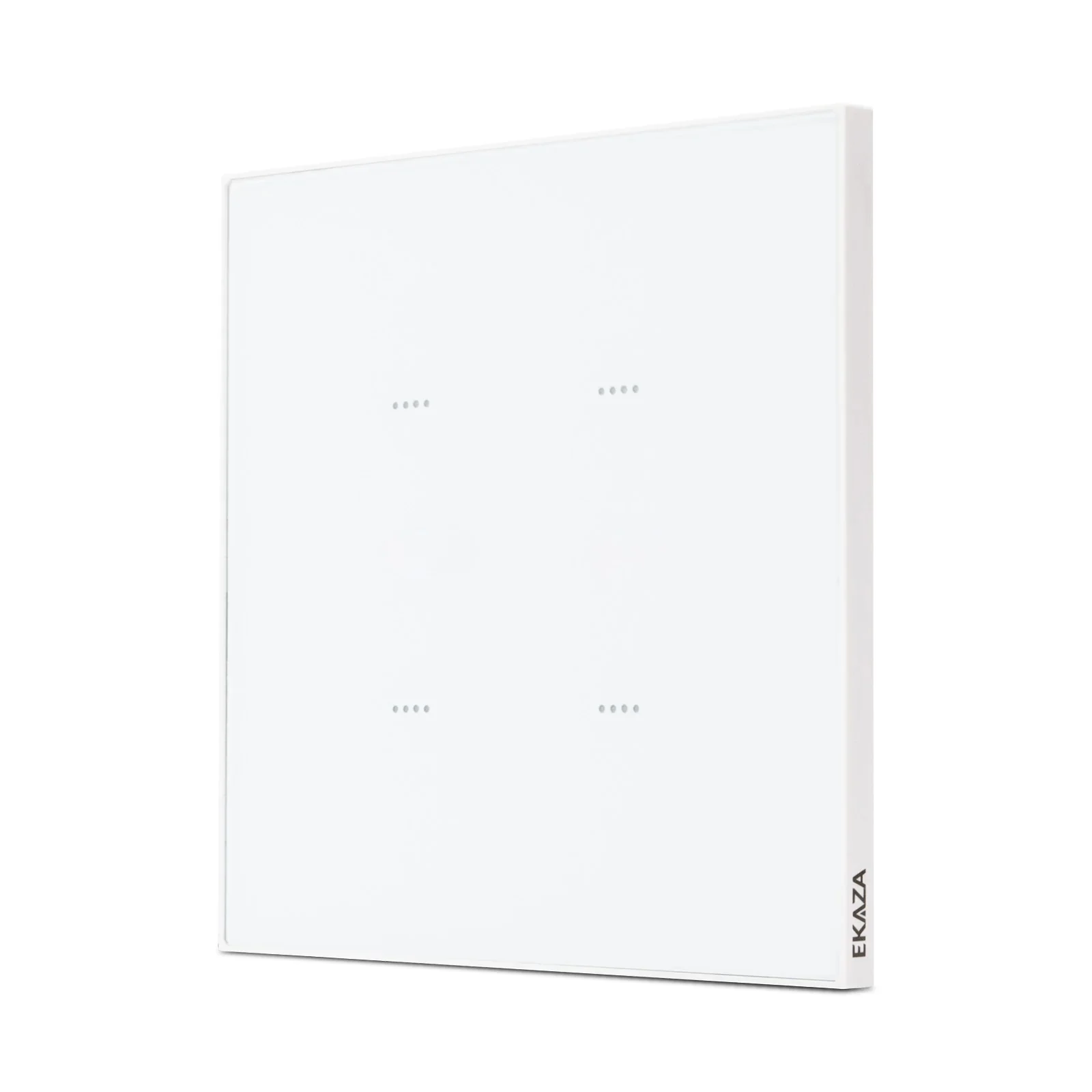 Interruptor Inteligente Ekaza Vênus 4x4 Zigbee 3.0 4 Teclas Branco