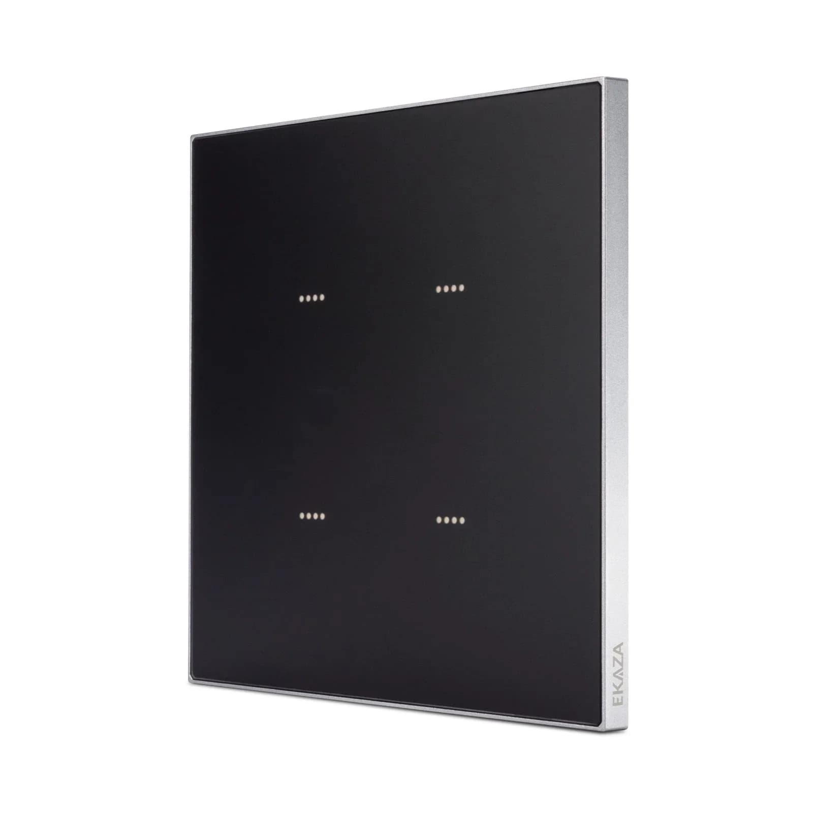 Interruptor Inteligente Ekaza Vênus 4x4 Zigbee 3.0 4 Teclas Preto